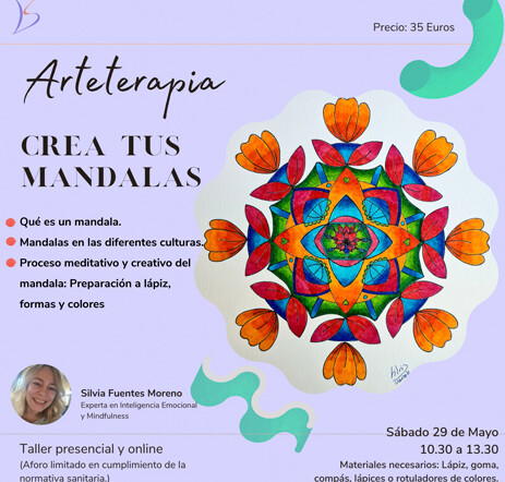 Arteterapia Taller de creación de Mandalas en Coworking Villanueva